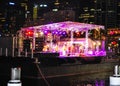 Night Concert on floating stage at Cockle bay, Darling harbour on New Year eve 2010.